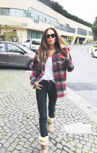 Güzide Duran, Ortaköy'de görüntülendi