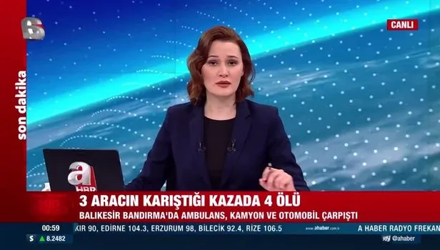 Balikesir De Ambulans Kamyon Ve Otomobilin Karistigi Feci Kaza Olu Ve Yaralilar Var Takvim