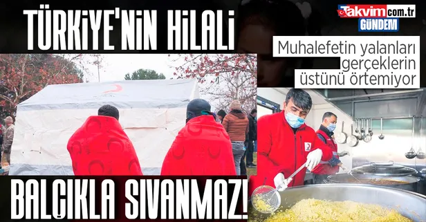 Devlet vatandaşları yalnız bırakmıyor: Türkiye'nin 'Hilal'i yaraları sarıyor