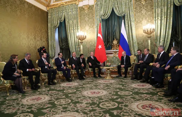 Başkan Erdoğan Moskova’da! Putin ile bir araya geldi - 35