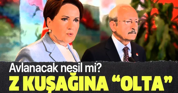 Kılıçdaroğlu ve Akşener Z kuşağına "ağını attı"! Fakat ortada bir sorun var