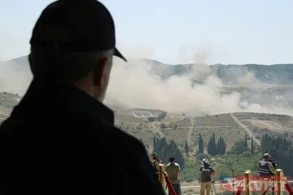 Efes-2022 tatbikatında nefes kesen anlar! Seçkin gözlemci gününde hedefler tam isabet