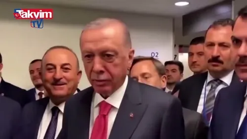 Başkan Erdoğan’dan Reuters muhabirinin ‘Biden’ sorusuna yanıt: O Biden ben de Erdoğan