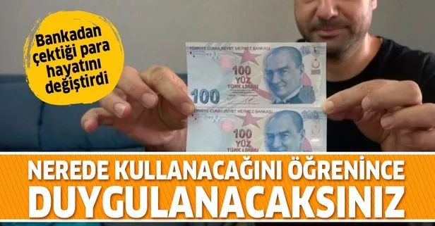 Bankadan çektiği 100 TL hayatını değiştirecek! Hatalı basım banknotları DMD hastası çocuğunun tedavisi için satışa çıkardı