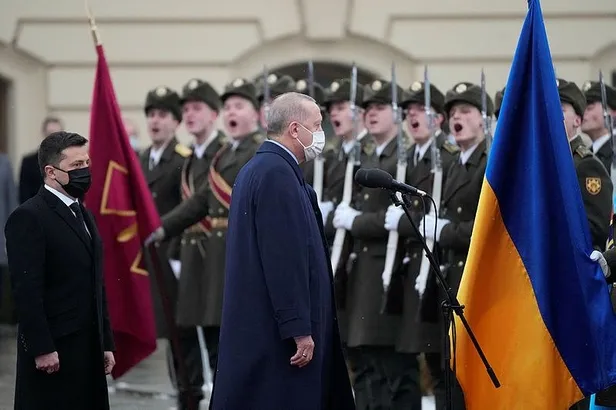 Başkan Erdoğan ve Ukrayna Devlet Başkanı Vladimir Zelenskiy'den önemli açıklamalar-4