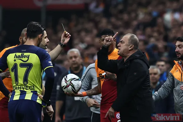 Galatasaray - Fenerbahçe derbisinde olay! Fatih Terim kırmızı Vitor Pereira sarı kart gördü - 4