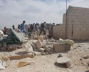 Suriye’de sığınmacı kampına hava saldırısı!