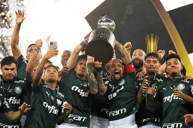 Copa Libertadores eski Galatasaraylı Felipe Melo'nun ellerinde yükseldi! Palmerias Santos'u tek golle geçti