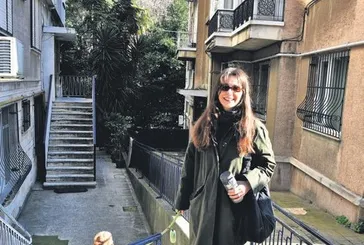 Pilates telaşı! Oyuncu Meriç Aral Bebek'te görüntülendi