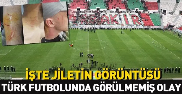 Türk futbolunda görülmemiş olay! Amedsporlu Mansur Çalar sahada futbolcuları jiletledi