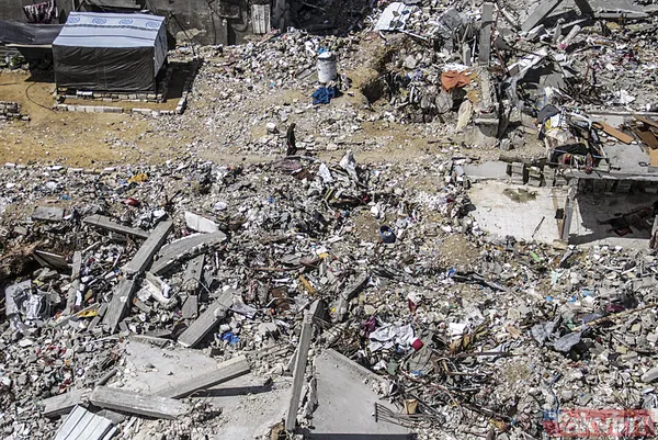 Gazze'den geriye yıkım kaldı! İşte İsrail'in saldırıları sonucu 1 yılda meydana gelen acı tablo - 2