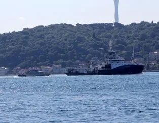 İki savaş gemisi Boğaz girişinde karşılaştı