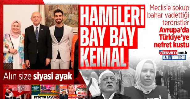 Haşhaşilerin vitrin mankeni yine başrolde! Kılıçdaroğlu'nun Meclis'te ağırladığı FETÖ'cü Melek Çetinkaya Avrupa'da Türkiye'ye nefret kustu