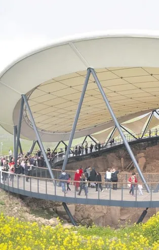 Göbeklitepe'ye turist aktı!