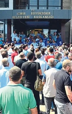 İzmir'de hakkını arayan işinden oldu!