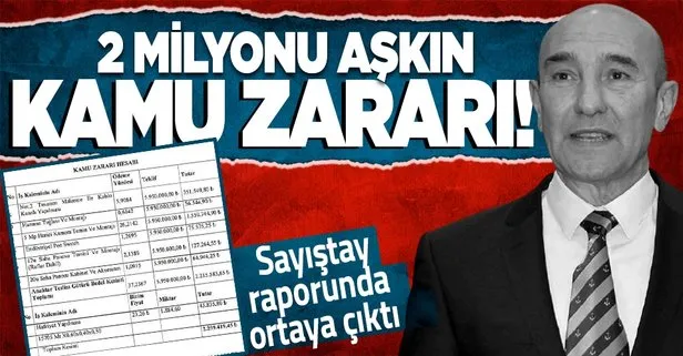 CHP’li İzmir Büyükşehir Belediyesi’nde skandal! Sayıştay raporunda ortaya çıktı! 2 milyon 666 bin lira kamu zararı!