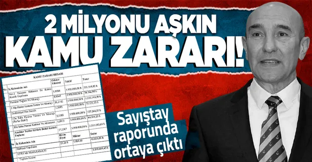 CHP'li İzmir Büyükşehir Belediyesi'nde skandal! Sayıştay raporunda ortaya çıktı! 2 milyon 666 bin lira kamu zararı!