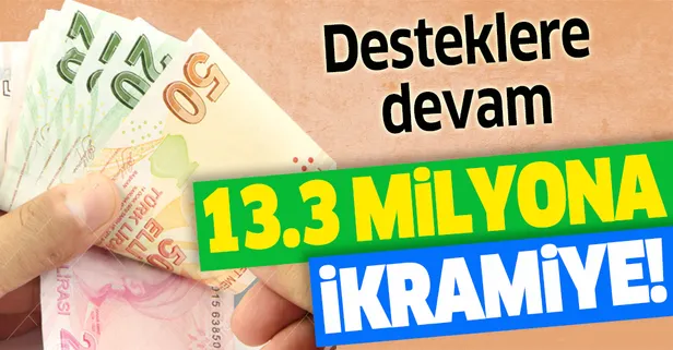 Hükümetten dev destek paketi: 13.3 milyon emekliye ikramiye
