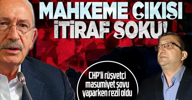 CHP’nin rüşvetçi Çan Belediye Başkanı Bülent Öz’den masumiyet şovu