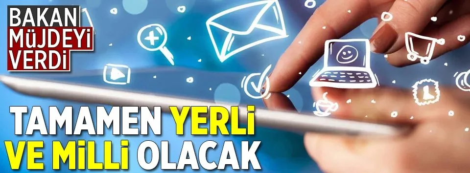 Milli e-posta geliyor