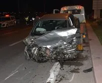 Afyonkarahisar’da zincirleme kaza! 4 araç birbirine girdi: Çok sayıda yaralı var