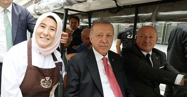 Son dakika: Başkan Erdoğan Galataport İstanbul’da incelemelerde bulundu