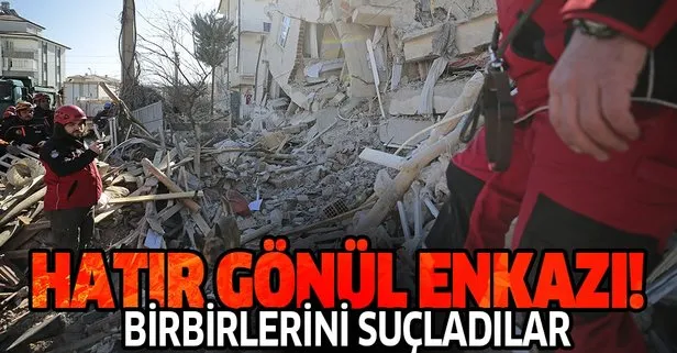 Birbirlerini suçladılar