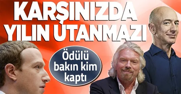 Yılın utanmazı belli oldu