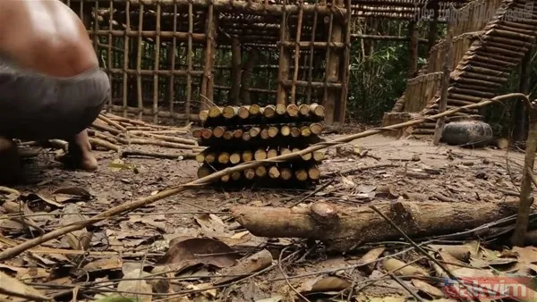 Sadece ağaç kullanarak öyle bir şey yaptı ki! YouTube videosu milyonlar izlendi - 39