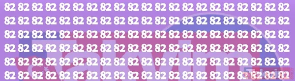 82 sayısının içindeki tek farklı sayıyı bulabilir misin? Ben bu bulmacayı çözerim diyenler buyursun gelsin - 4