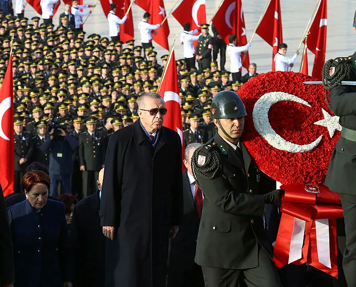 Mustafa Kemal Atatürk Anıtkabir’de anıldı