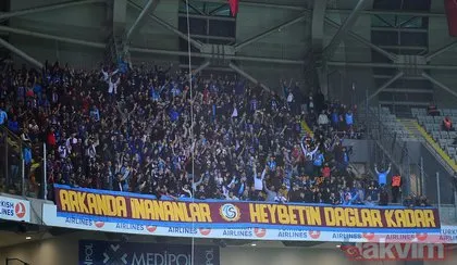 Başakşehir - Trabzonspor maçından kareler