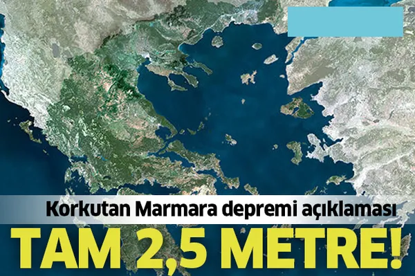 Korkutan Marmara depremi açıklaması: Çok büyük olacak. Tam 2, 5 metre...-1