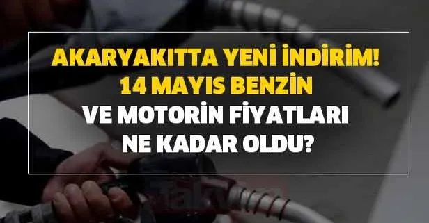 İstanbul, Ankara ve İzmir benzin yeni litre fiyatı - çifte indirim müjdesi! 14 Mayıs benzin ve motorin fiyatı ne kadar oldu?