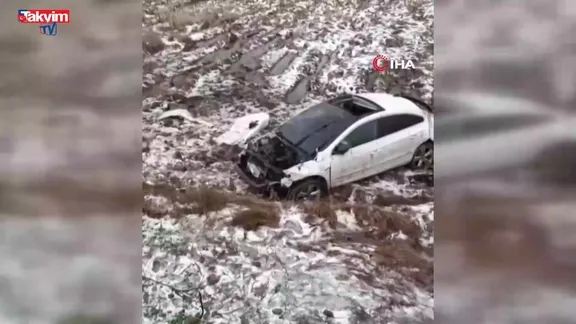 Hakkari'de trafik kazası: 1 yaralı