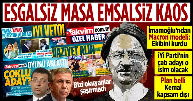 6+1+1'deki savaş boyut kazandı! İmamoğlu ve Yavaş'tan Kılıçdaroğlu'na açık rest: Biri Macron modeline çalışıyor diğeri çatı adaylığa...