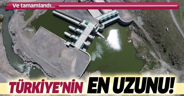 Türkiye’nin en uzun içme suyu tüneli Gerede tamamlandı! 2050’ye kadar sıkıntı olmayacak