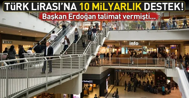 Türk Lirası'na 10 milyarlık destek