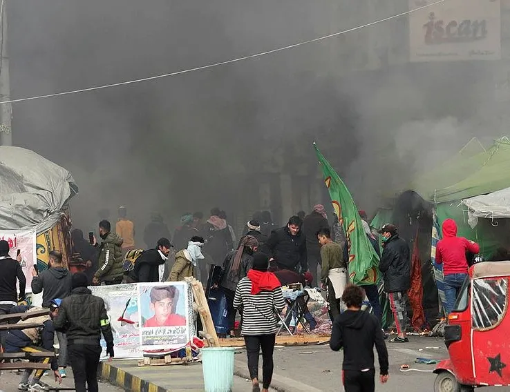Irak’taki protestolar yeniden alevlendi