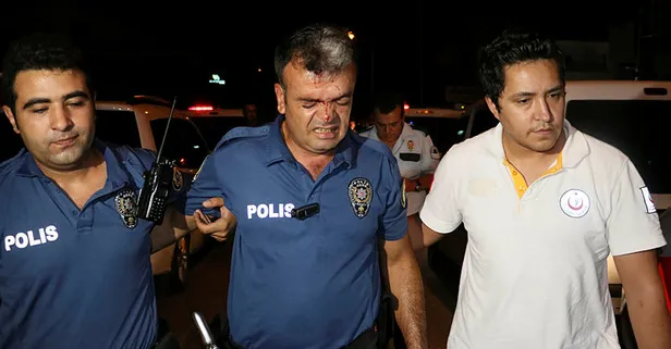 Adana'da yardıma giden polise şok-4