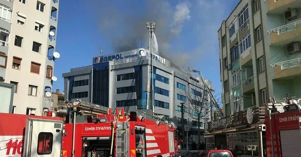 Son dakika: İzmir’de özel bir hastanede yangın!