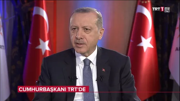 Cumhurbaşkanı Erdoğan TRT 1 özel yayınında konuştu-1