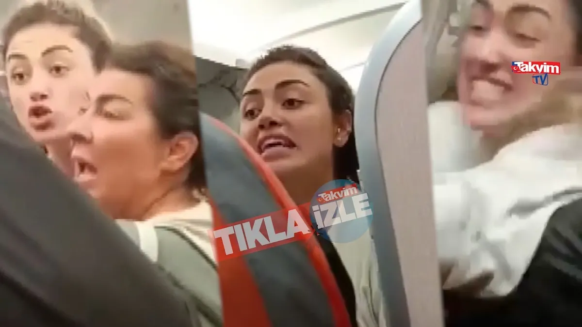 Dilan Çıtak uçakta kavga etti! O anlar kamerada!