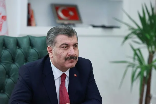 Son dakika: Sağlık Bakanı Fahrettin Koca, maskeyi gözüne takan kişiyi telefonla aradı