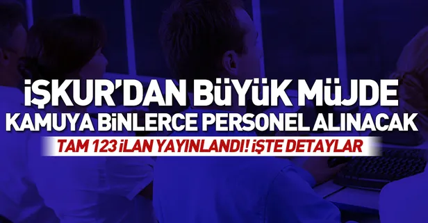 İŞKUR ile kamuya 3 bin 680 personel alınacak! İŞKUR POMEM ve kamu ilanlarına başvuru şartları neler?