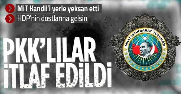 Son dakika! Millî İstihbarat Teşkilatı’ndan MİT Gara ve Kandil’e operasyon: 6 terörist etkisiz hale getirildi