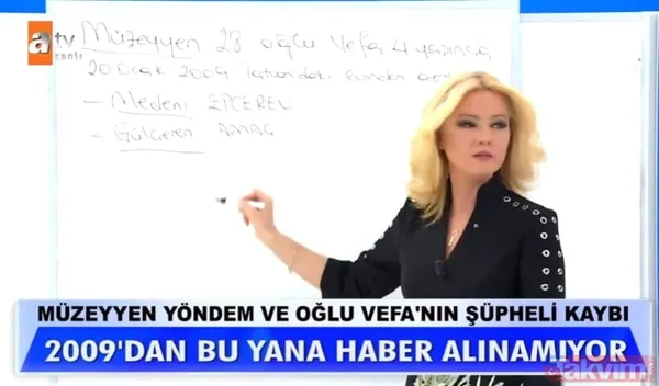 Müge Anlı'ya annesini ve kardeşini aramaya çıkmıştı! Müzeyyen ve oğlu Vefa 13 yıl önce cinayete mi kurban gitti? 'Onlar gibi seni de öldürürüm' - 2