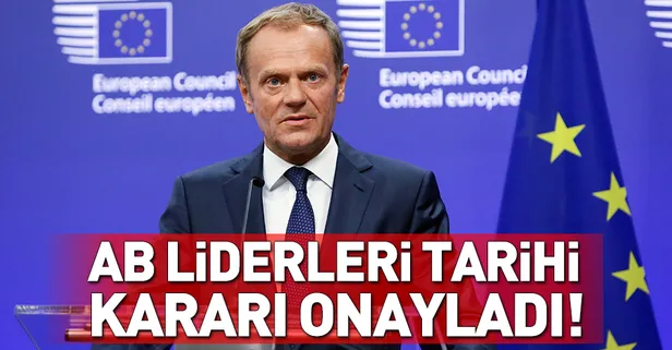 AB liderleri, Brexit anlaşmasını onayladı