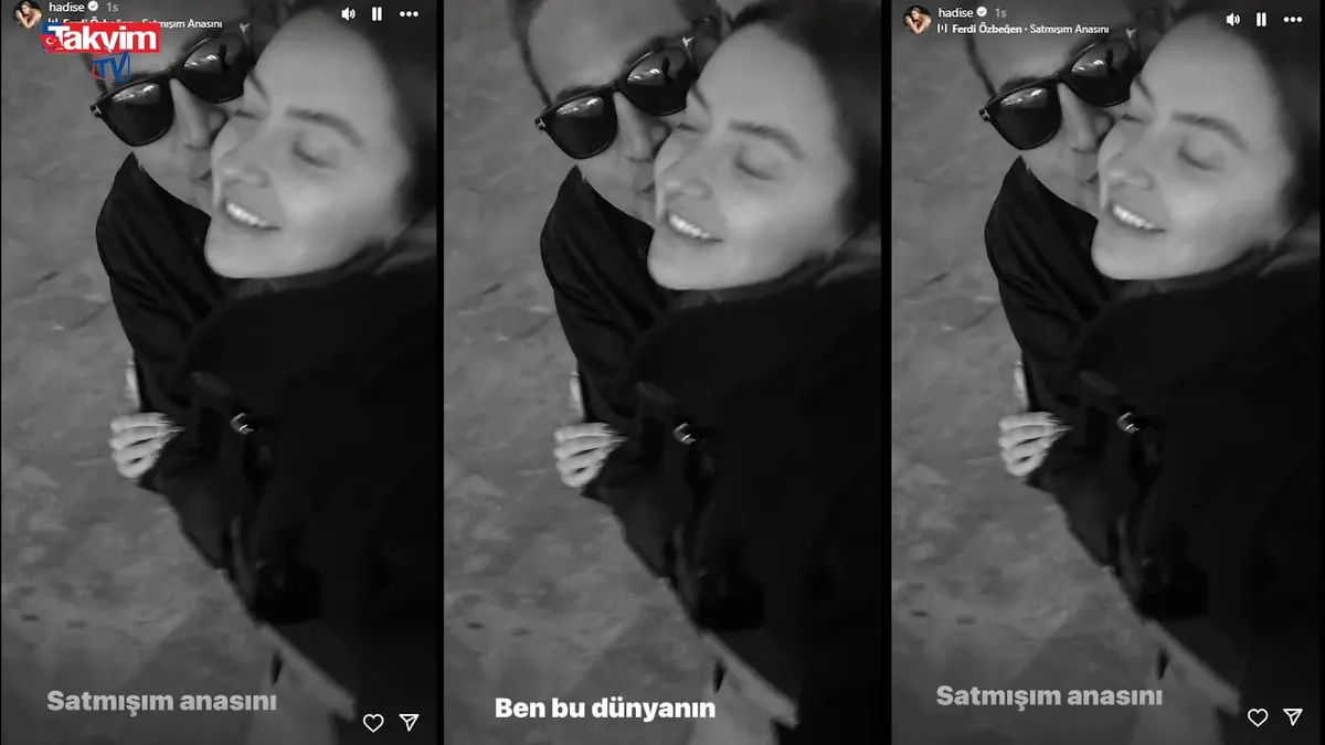 Hadise'den ilanı aşk!