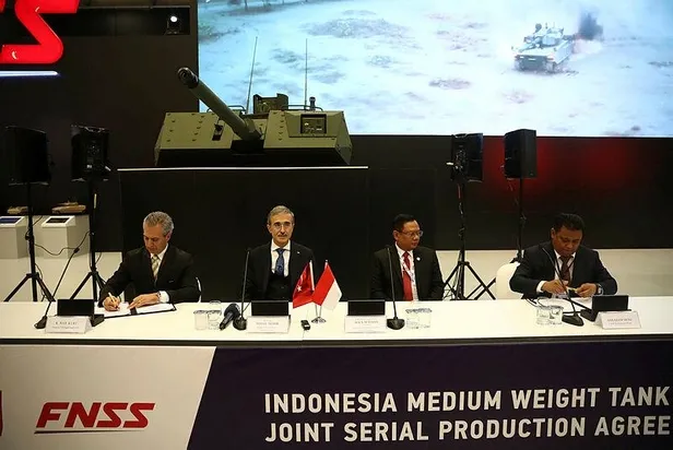 İmzalar atıldı! FNSS Endonezya'ya tank üretecek-2